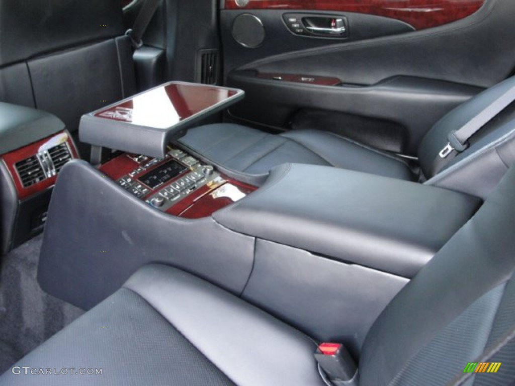 Black Interior 2008 Lexus LS 460 L Photo #53946128