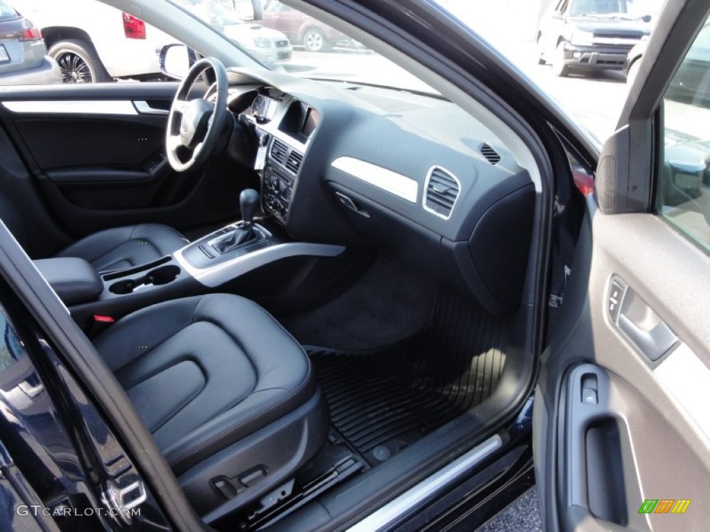 Black Interior 2011 Audi A4 2.0T quattro Sedan Photo #53946167