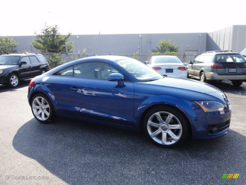 Ocean Blue Pearl Effect 2008 Audi TT 2.0T Coupe Exterior Photo #53946770