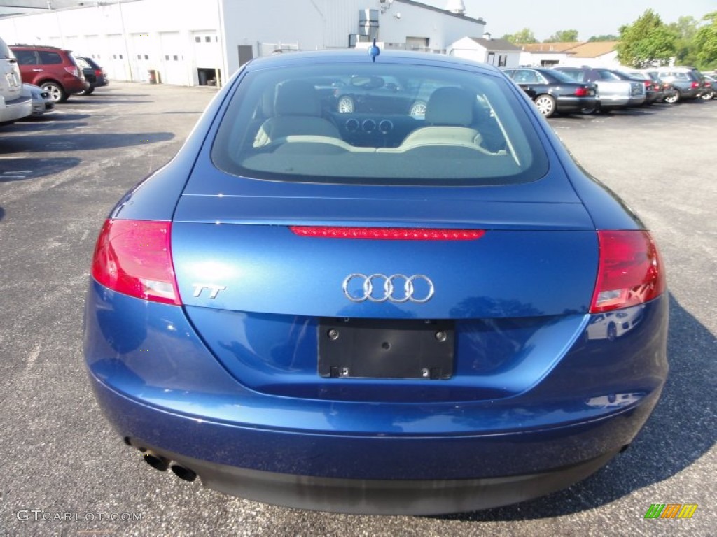 2008 TT 2.0T Coupe - Ocean Blue Pearl Effect / Silver photo #9