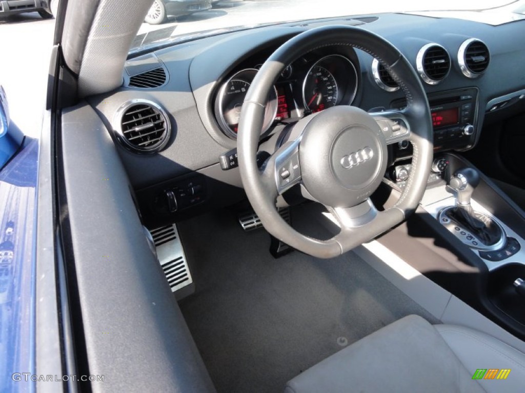 2008 TT 2.0T Coupe - Ocean Blue Pearl Effect / Silver photo #12