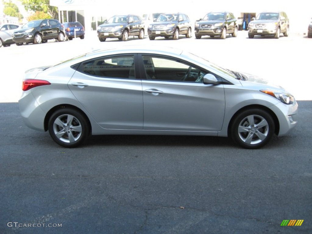 2012 Elantra GLS - Silver / Gray photo #5