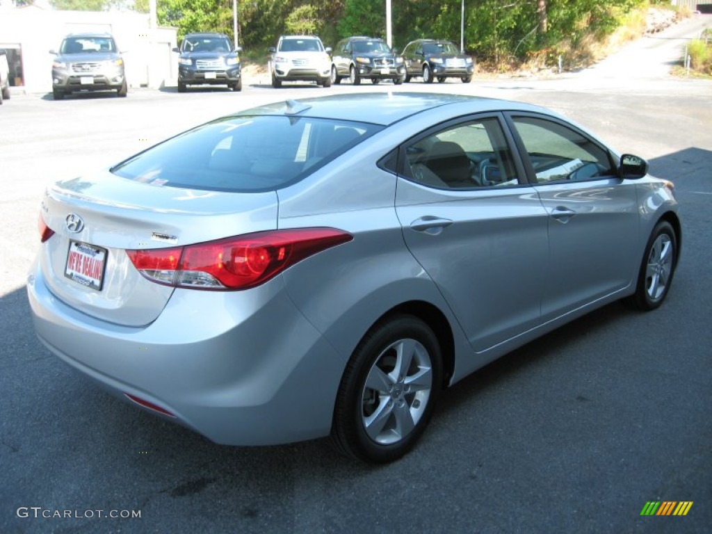 2012 Elantra GLS - Silver / Gray photo #6