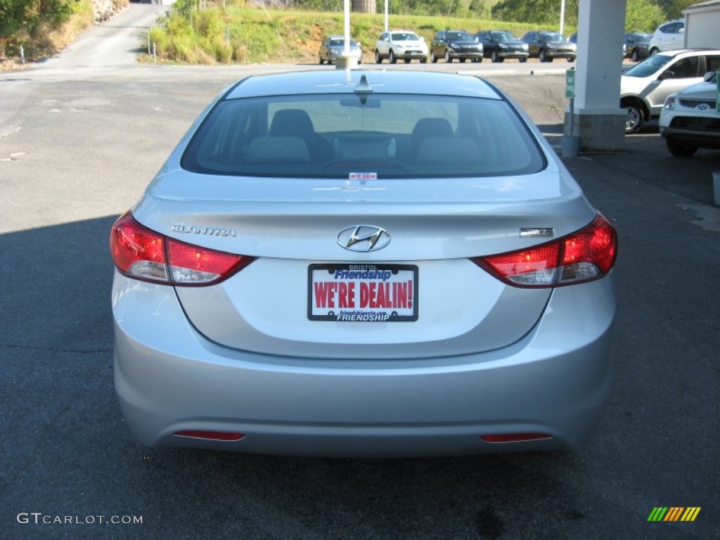 2012 Elantra GLS - Silver / Gray photo #7