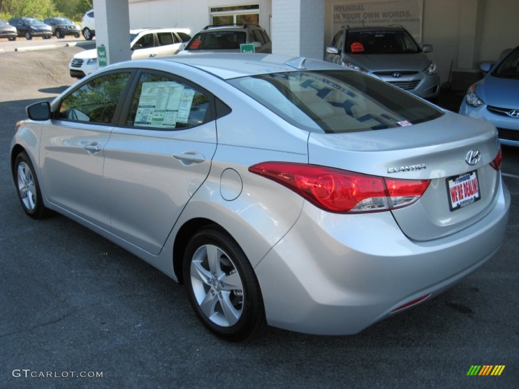 2012 Elantra GLS - Silver / Gray photo #8