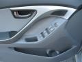 Gray 2012 Hyundai Elantra GLS Door Panel