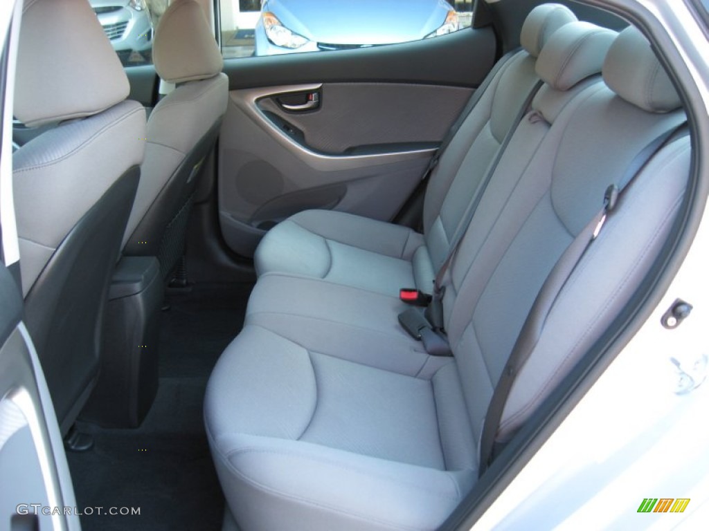 Gray Interior 2012 Hyundai Elantra GLS Photo #53947013