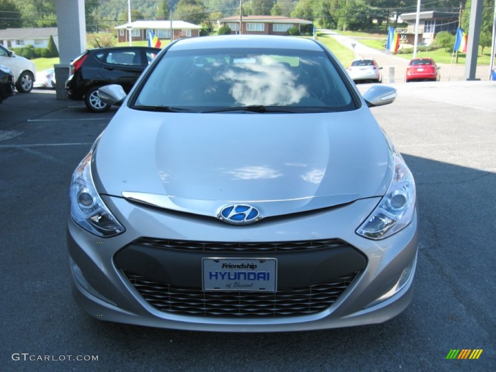 Hyper Silver Metallic 2011 Hyundai Sonata Hybrid Exterior Photo #53947151