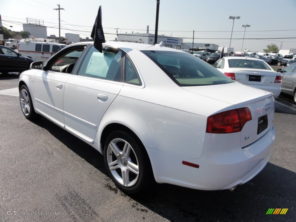 Ibis White 2008 Audi A4 2.0T quattro S-Line Sedan Exterior Photo #53947481