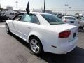 Ibis White 2008 Audi A4 2.0T quattro S-Line Sedan Exterior