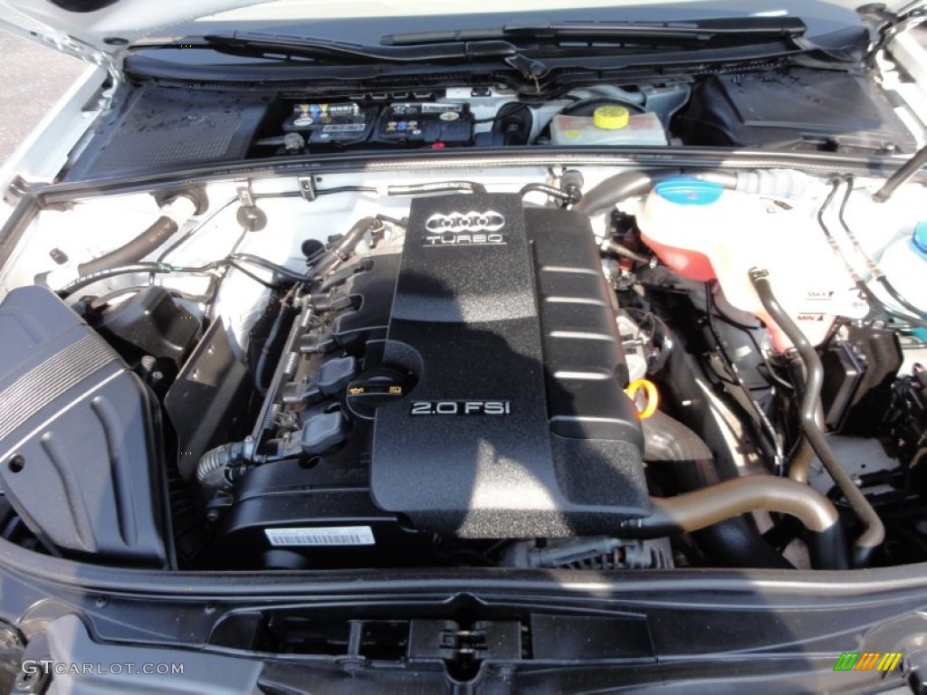 2008 Audi A4 2.0T quattro S-Line Sedan 2.0 Liter FSI Turbocharged DOHC 16-Valve VVT 4 Cylinder Engine Photo #53947670