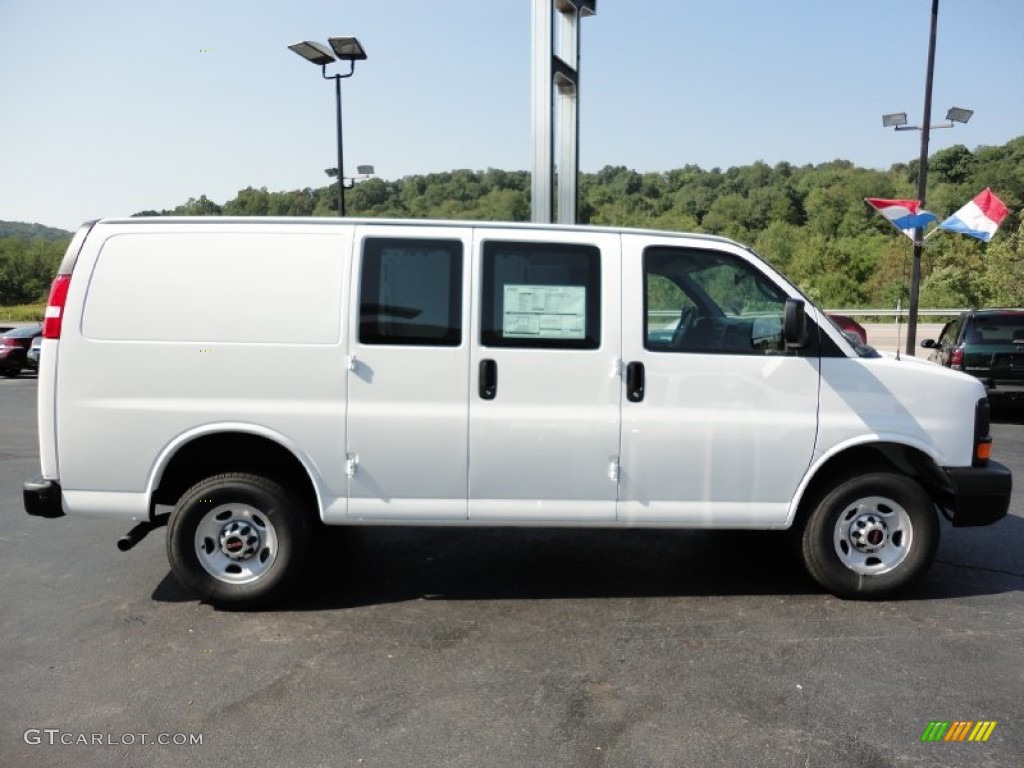 Summit White 2012 GMC Savana Van 2500 Cargo Exterior Photo #53947763