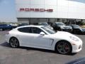 Carrara White 2011 Porsche Panamera Turbo Exterior