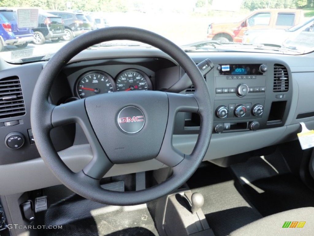 2011 GMC Sierra 1500 Regular Cab 4x4 Dark Titanium Dashboard Photo #53948006