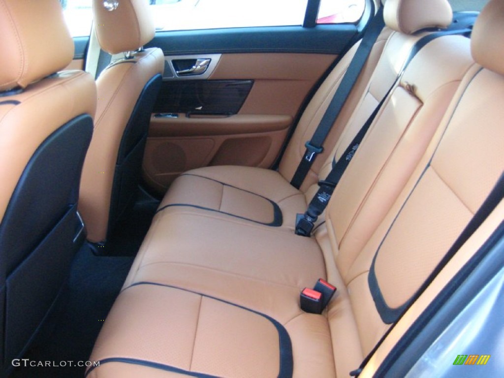 London Tan/Warm Charcoal Interior 2012 Jaguar XF Portfolio Photo #53948054