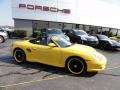 2003 Speed Yellow Porsche Boxster S  photo #6