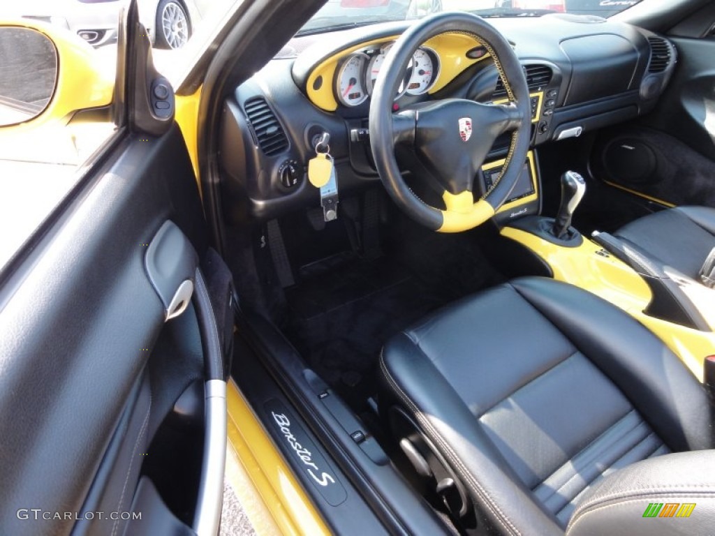 Black Interior 2003 Porsche Boxster S Photo #53948207