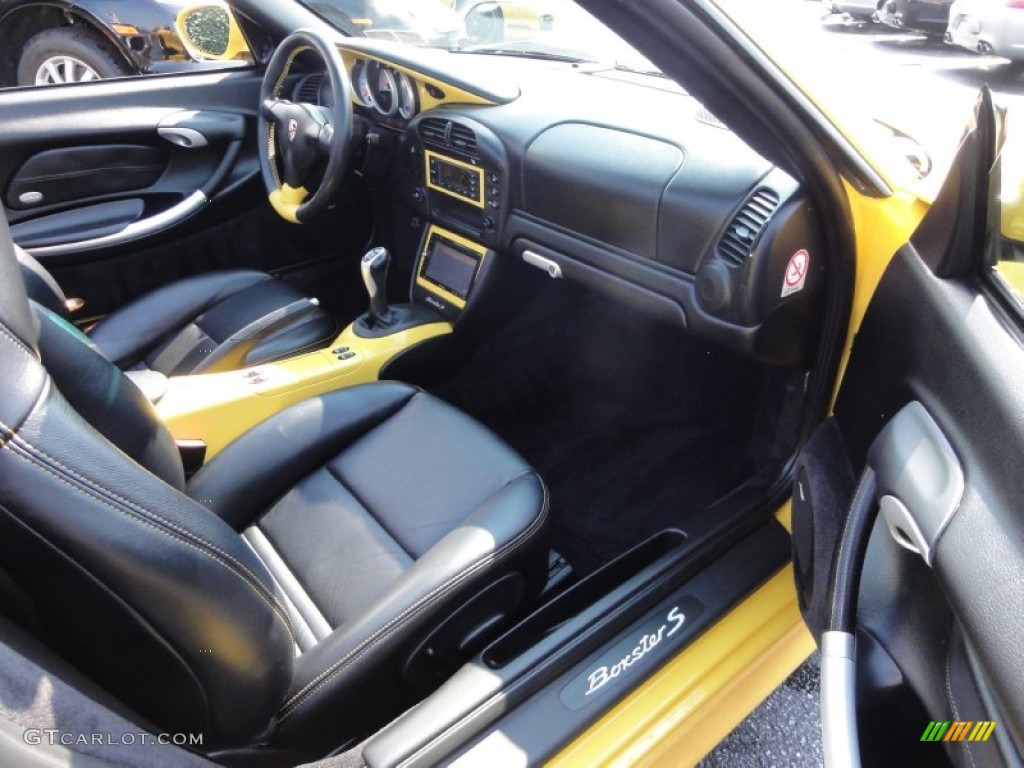 Black Interior 2003 Porsche Boxster S Photo #53948246