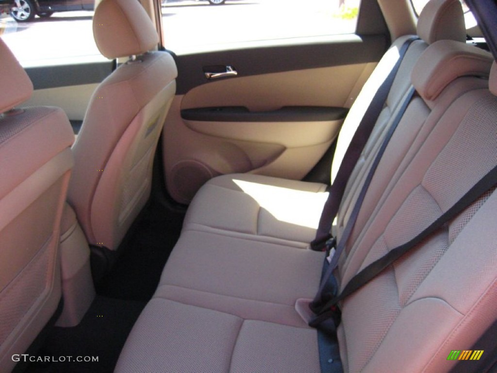 2012 Elantra GLS Touring - Midnight Black / Beige photo #4