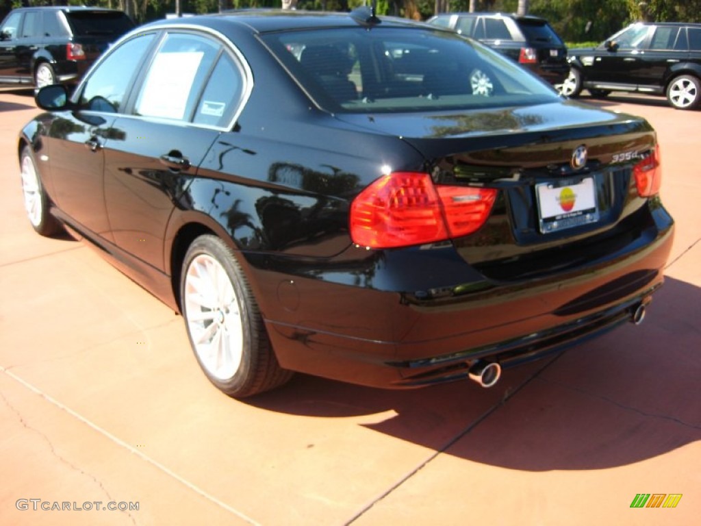 2011 3 Series 335d Sedan - Jet Black / Black photo #3