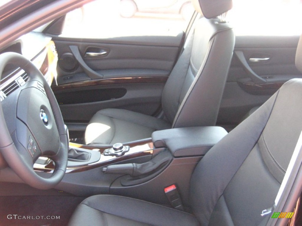 2011 3 Series 335d Sedan - Jet Black / Black photo #5