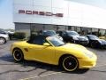 2003 Speed Yellow Porsche Boxster S  photo #39