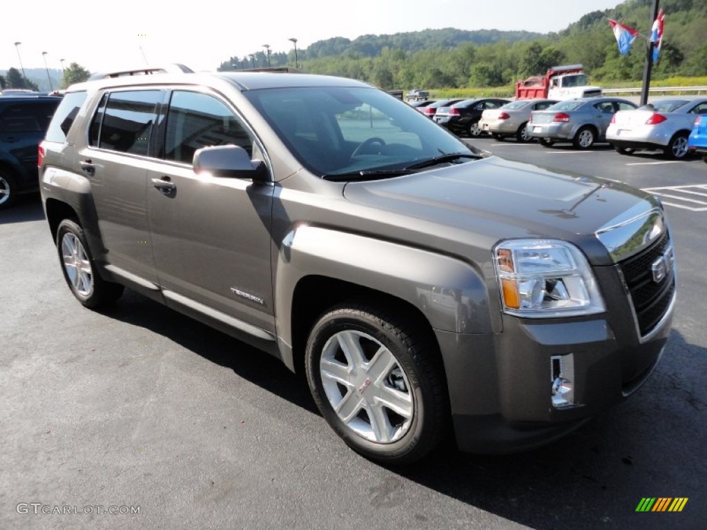 Mocha Steel Metallic 2012 GMC Terrain SLE AWD Exterior Photo #53948490