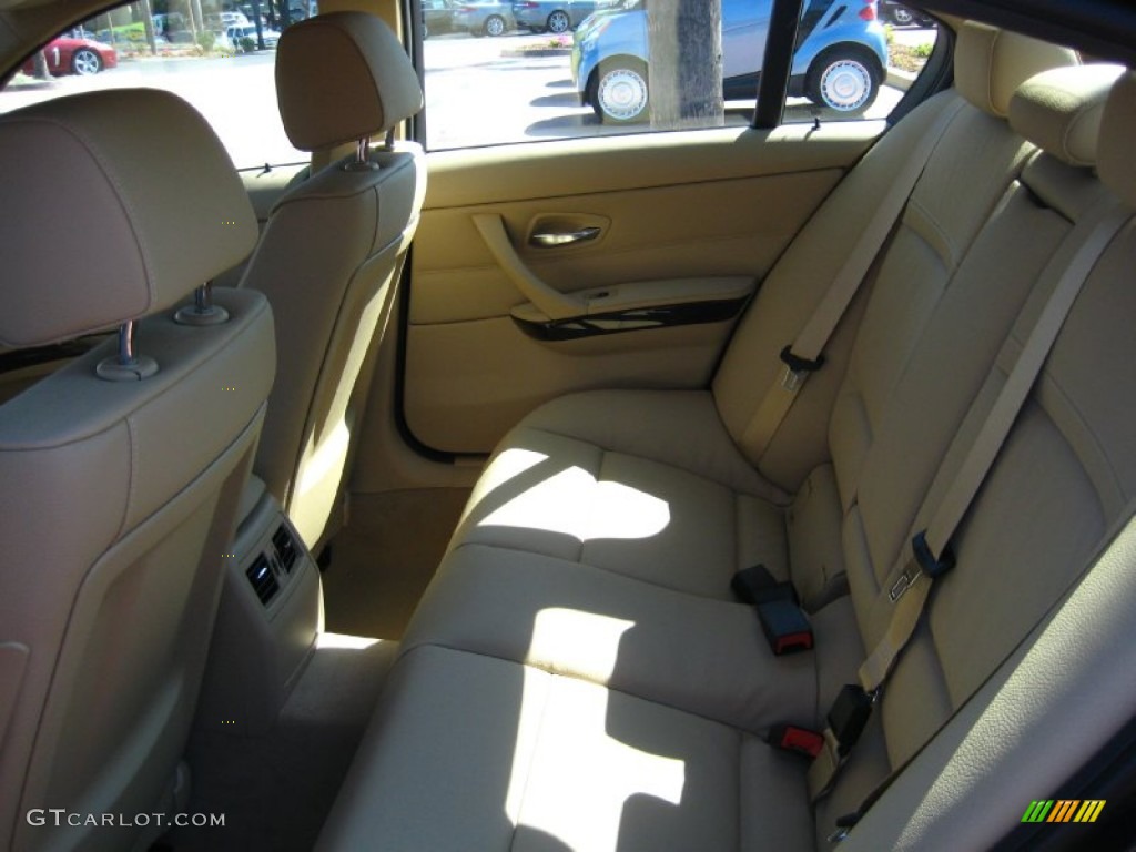 2011 3 Series 335i Sedan - Deep Sea Blue Metallic / Beige Dakota Leather photo #4