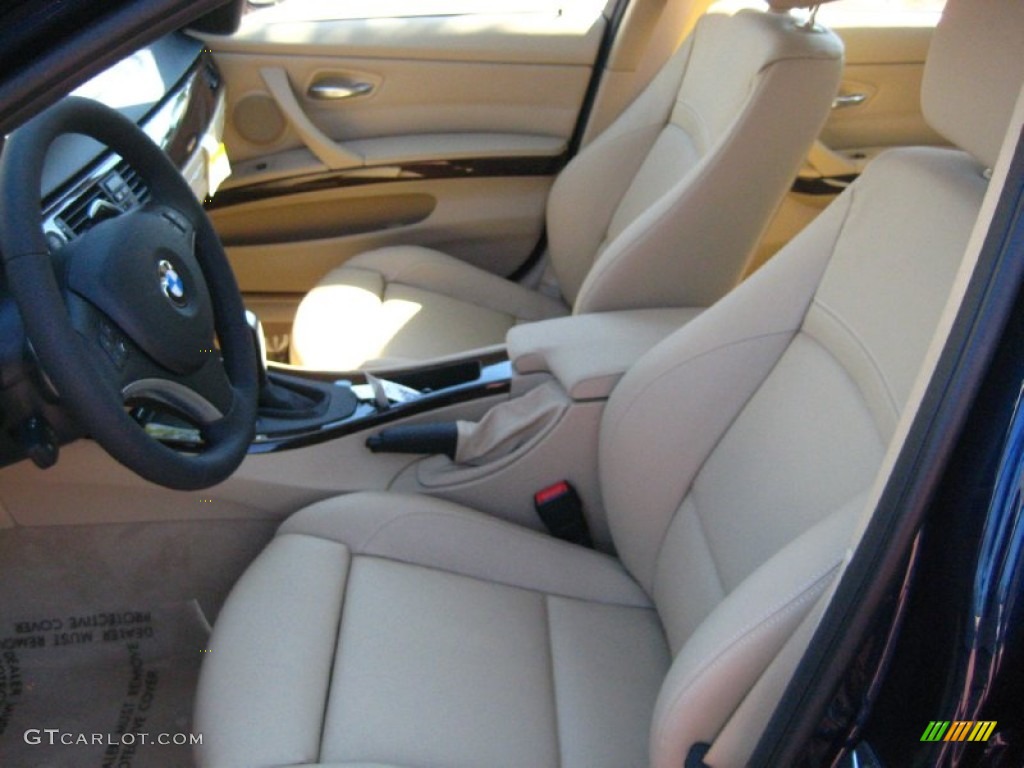 2011 3 Series 335i Sedan - Deep Sea Blue Metallic / Beige Dakota Leather photo #5