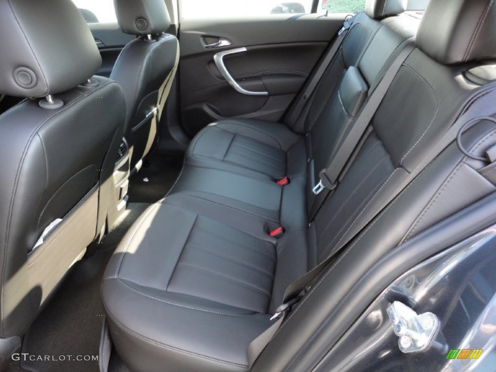Ebony Interior 2011 Buick Regal CXL Turbo Photo #53948759