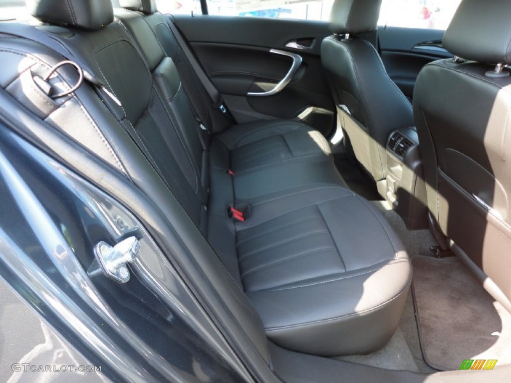 Ebony Interior 2011 Buick Regal CXL Turbo Photo #53948777