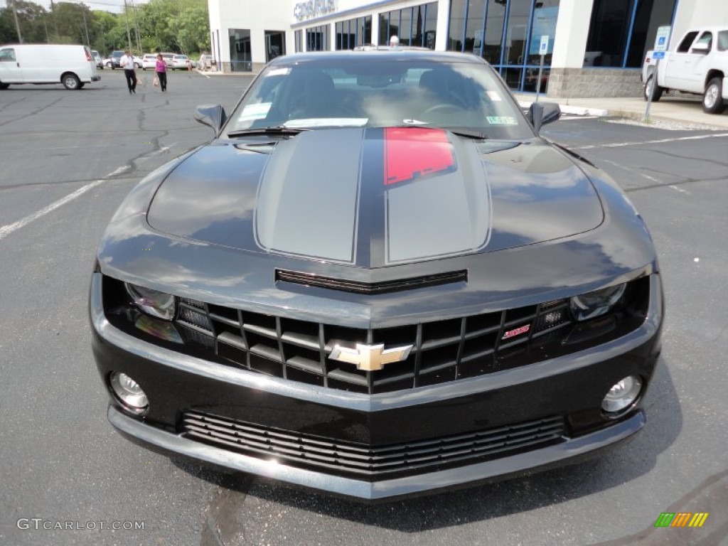 Carbon Flash Metallic 2012 Chevrolet Camaro SS 45th Anniversary Edition Coupe Exterior Photo #53949173