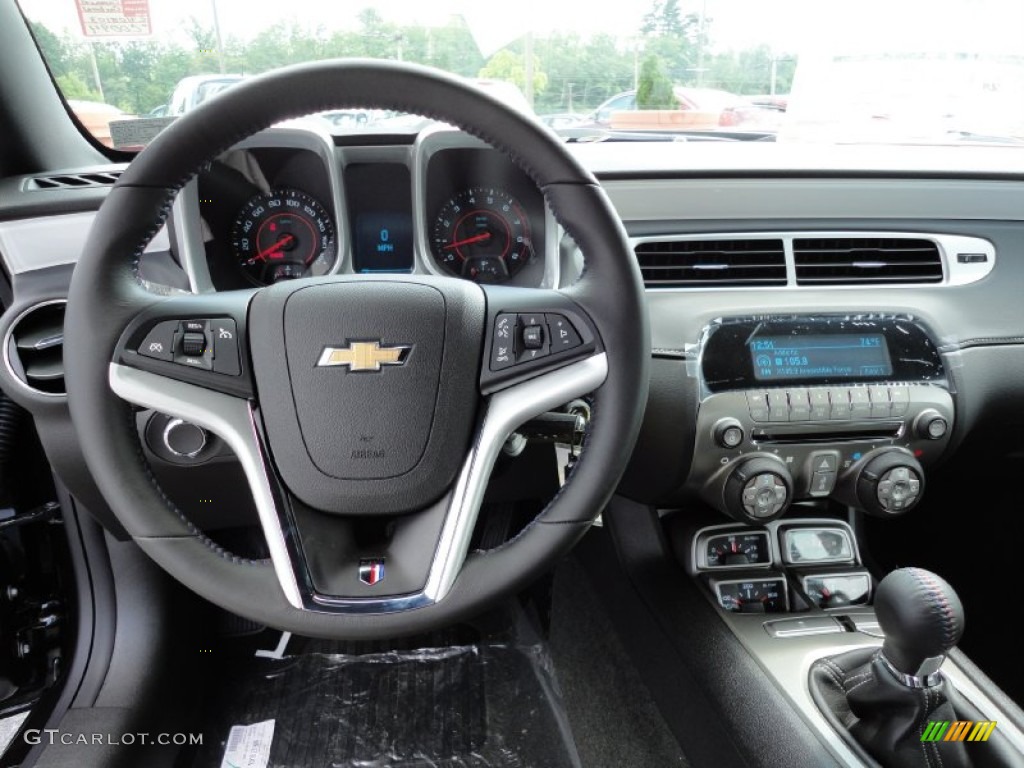 2012 Chevrolet Camaro SS 45th Anniversary Edition Coupe Black Dashboard Photo #53949263