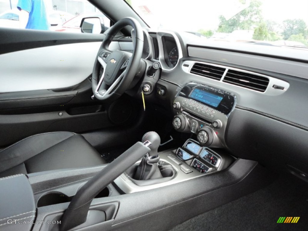 Black Interior 2012 Chevrolet Camaro SS 45th Anniversary Edition Coupe Photo #53949302