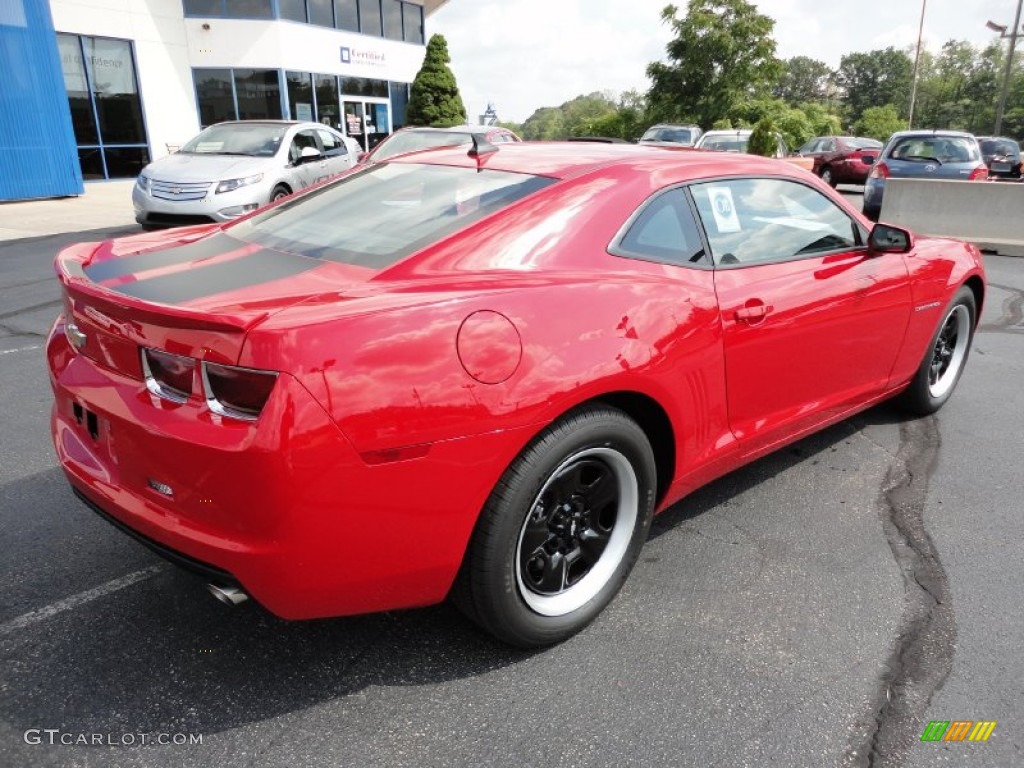 Victory Red 2012 Chevrolet Camaro LS Coupe Exterior Photo #53949395