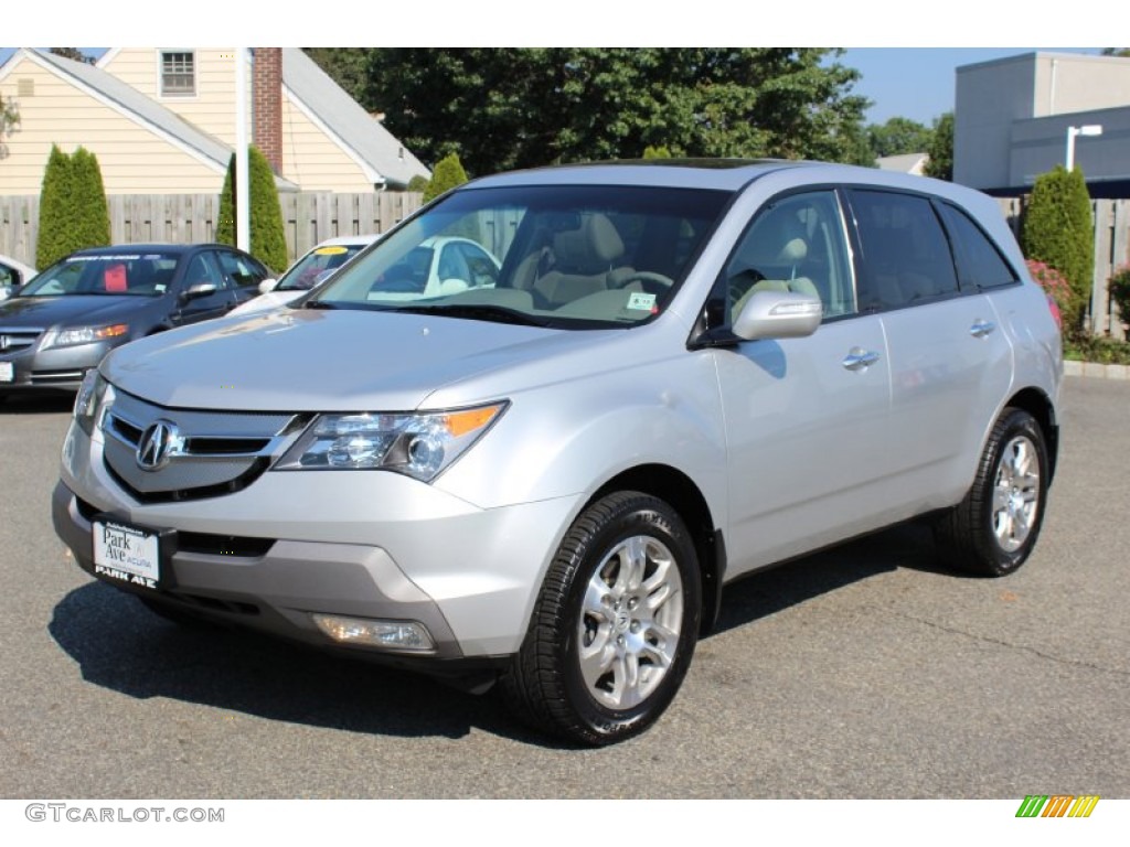 Billet Silver Metallic 2008 Acura MDX Technology Exterior Photo #53949803