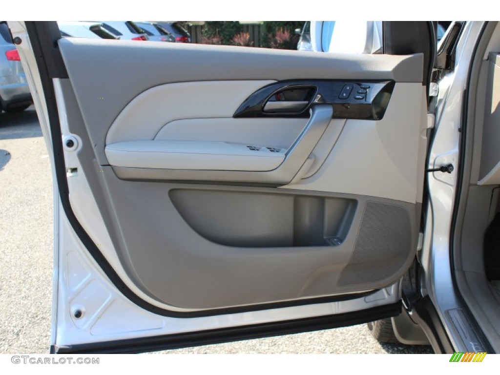 2008 Acura MDX Technology Taupe Door Panel Photo #53949824