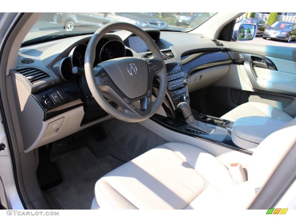 2008 Acura MDX Technology Taupe Dashboard Photo #53949827