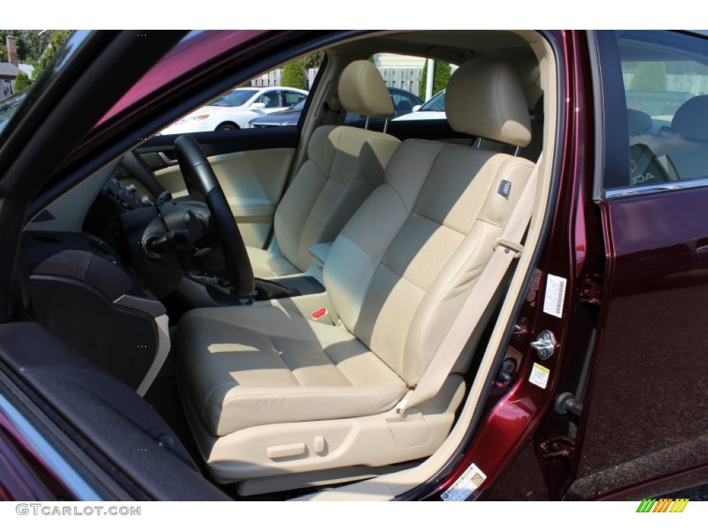 Parchment Interior 2009 Acura TSX Sedan Photo #53950136