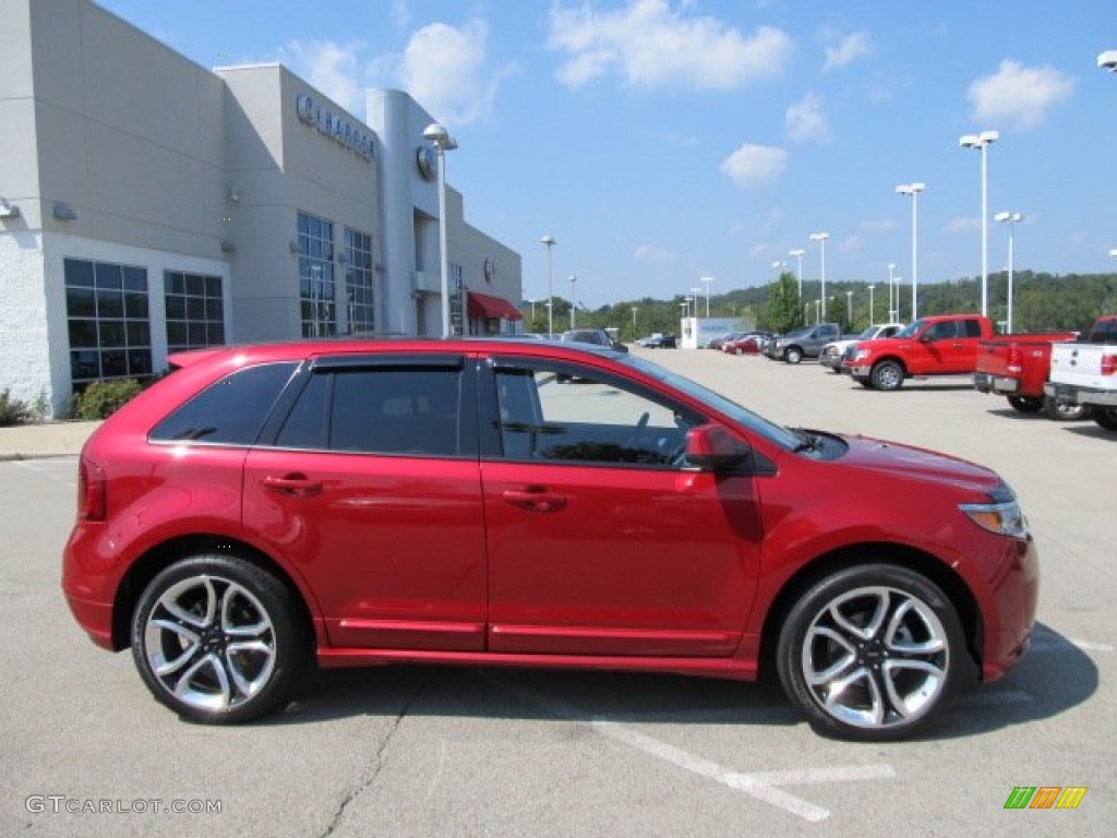 Red Candy Metallic 2011 Ford Edge Sport AWD Exterior Photo #53950304