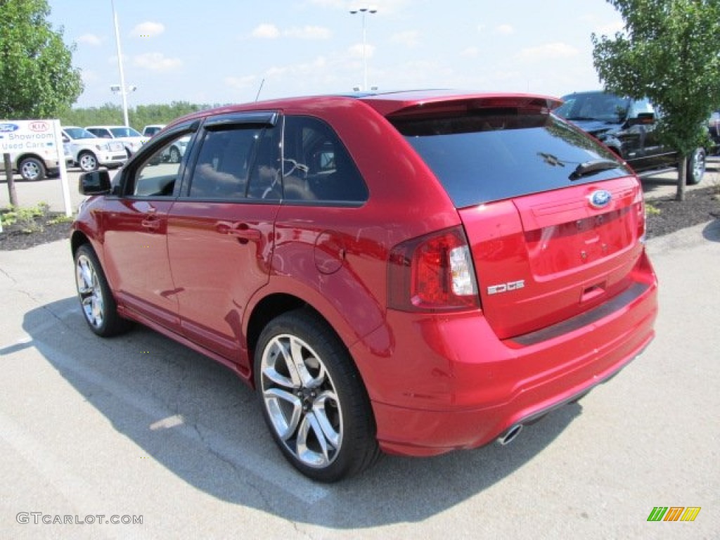 Red Candy Metallic 2011 Ford Edge Sport AWD Exterior Photo #53950358