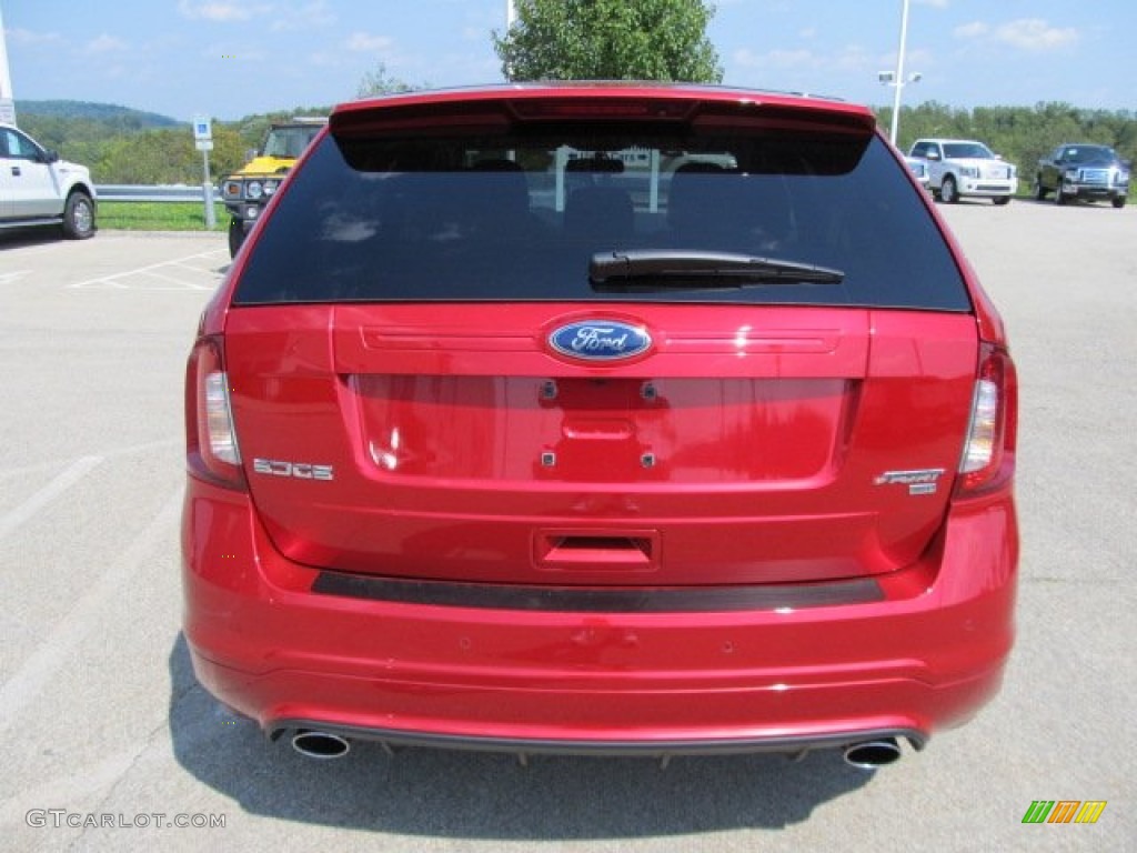 Red Candy Metallic 2011 Ford Edge Sport AWD Exterior Photo #53950364
