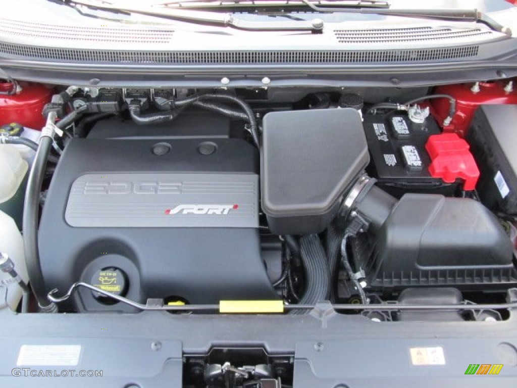 2011 Ford Edge Sport AWD 3.7 Liter DOHC 24-Valve TiVCT V6 Engine Photo #53950385