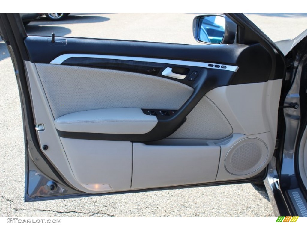 2008 Acura TL 3.2 Taupe Door Panel Photo #53950400