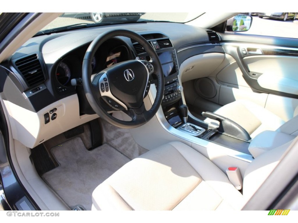 Taupe Interior 2008 Acura TL 3.2 Photo #53950409