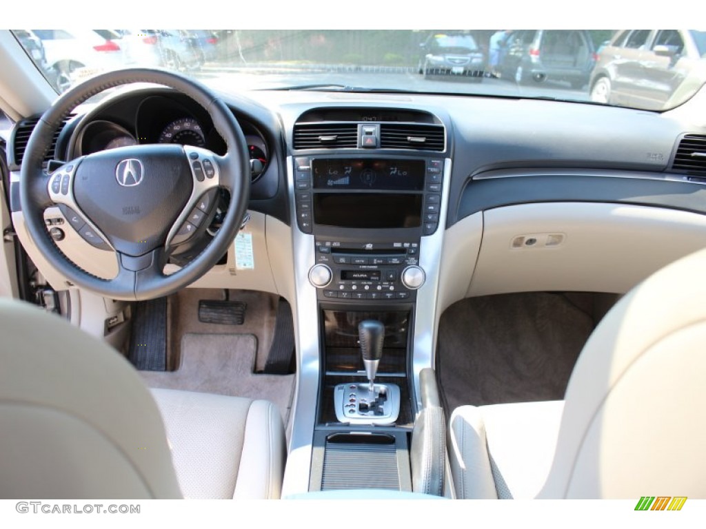 2008 Acura TL 3.2 Taupe Dashboard Photo #53950433