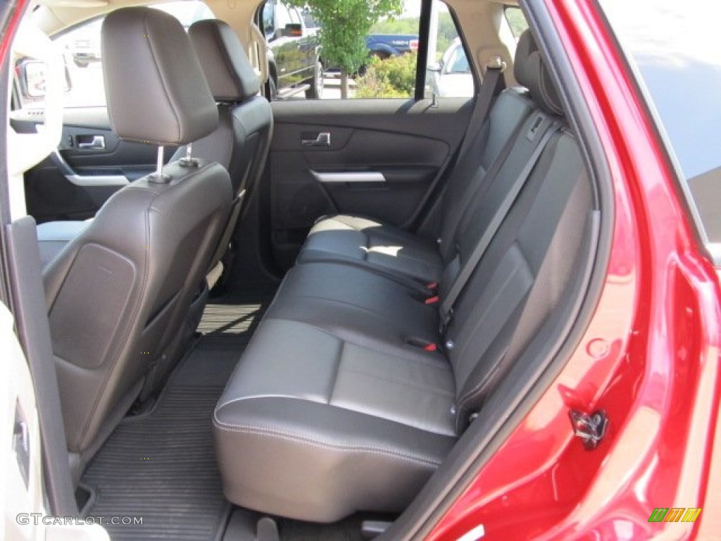 Charcoal Black/Silver Smoke Metallic Interior 2011 Ford Edge Sport AWD Photo #53950466