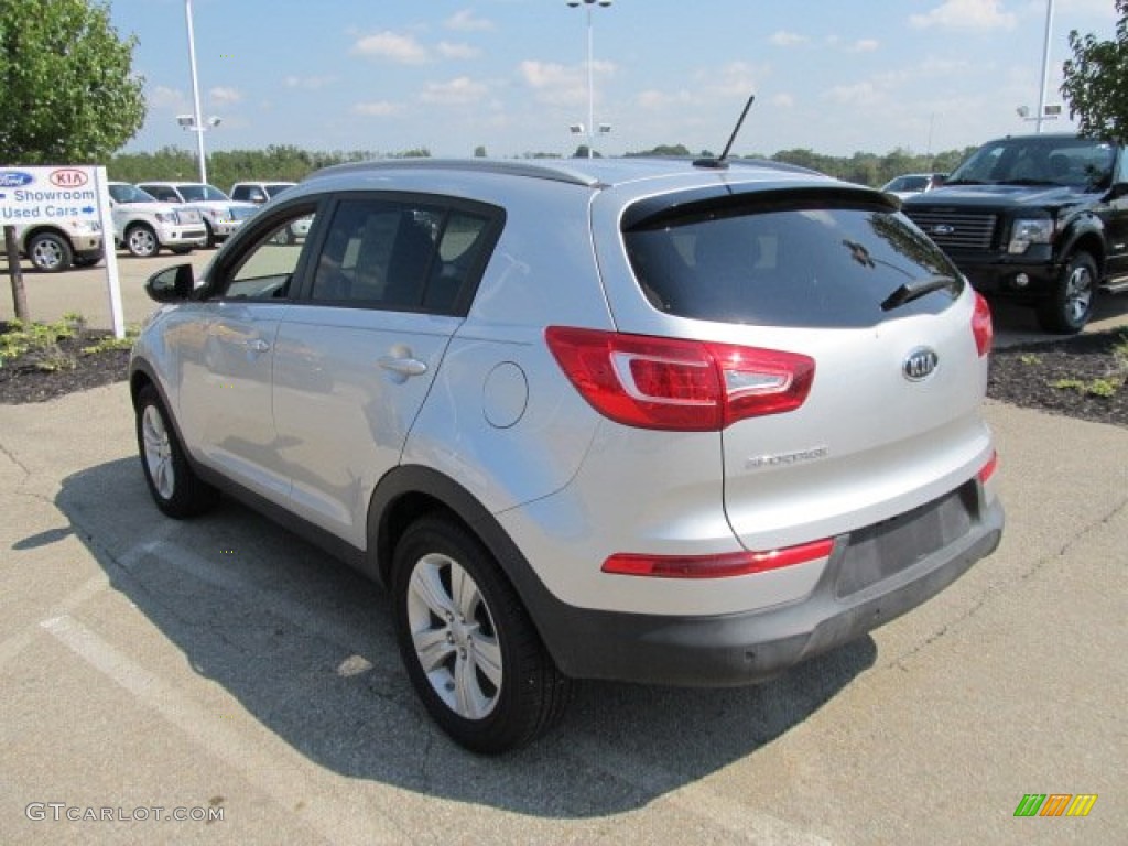 Bright Silver 2011 Kia Sportage LX Exterior Photo #53950790