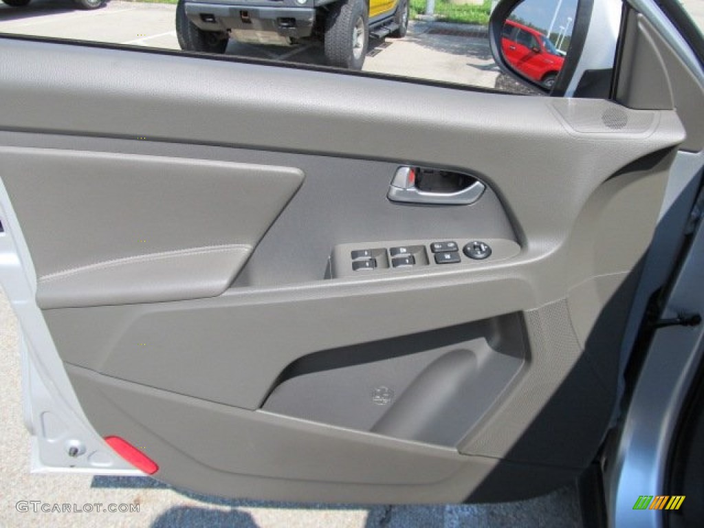 2011 Kia Sportage LX Black Door Panel Photo #53950841