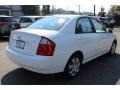 2006 Clear White Kia Spectra EX Sedan  photo #3